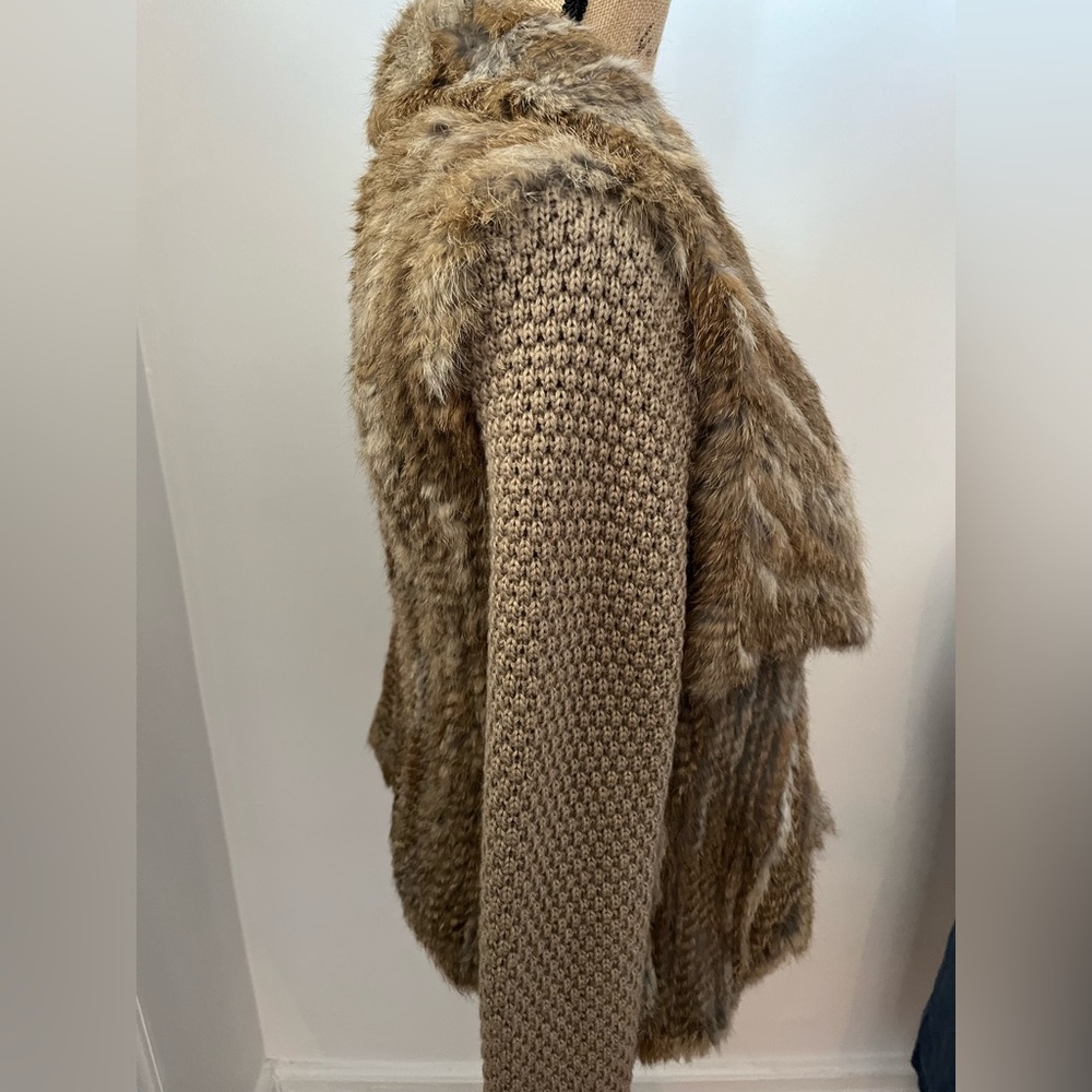 Heartloom Rabbit fur cardigan/sweater - Picture 8 of 9